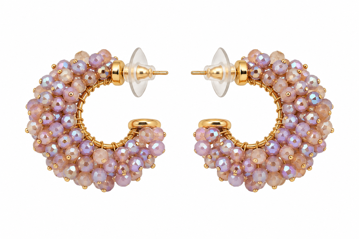Aretes Nusa rosa