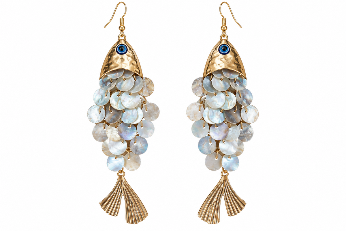 Aretes Pez