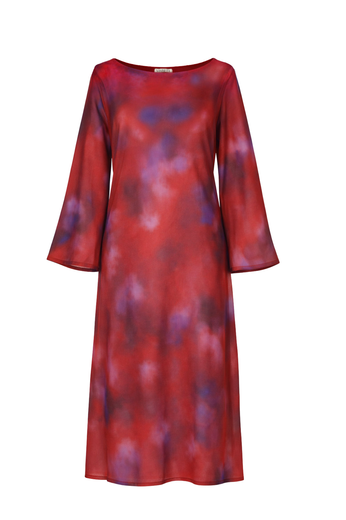 Vestido Cerdeña Maxi Bruma Tinto