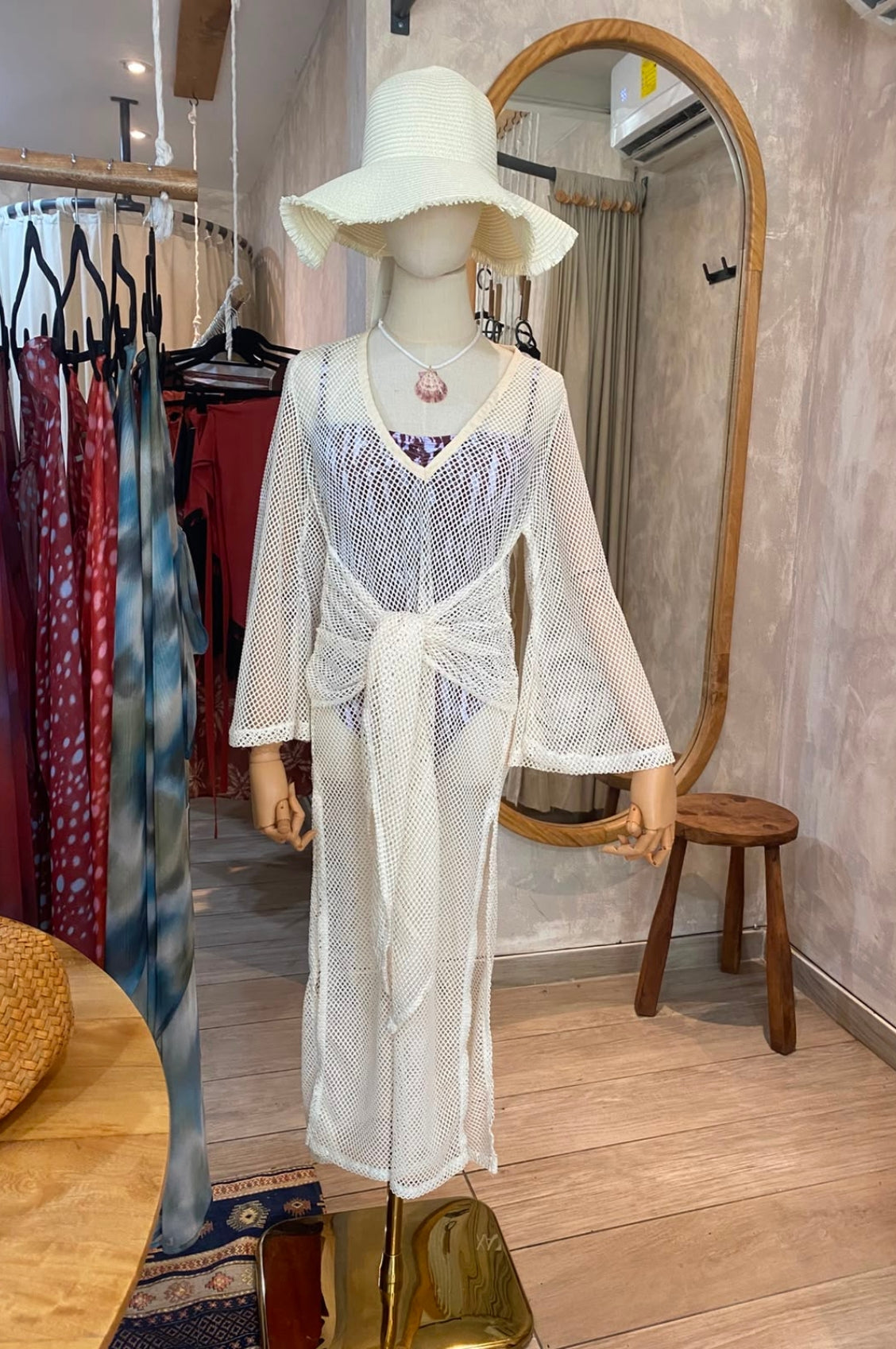 Vestido Maldivas red