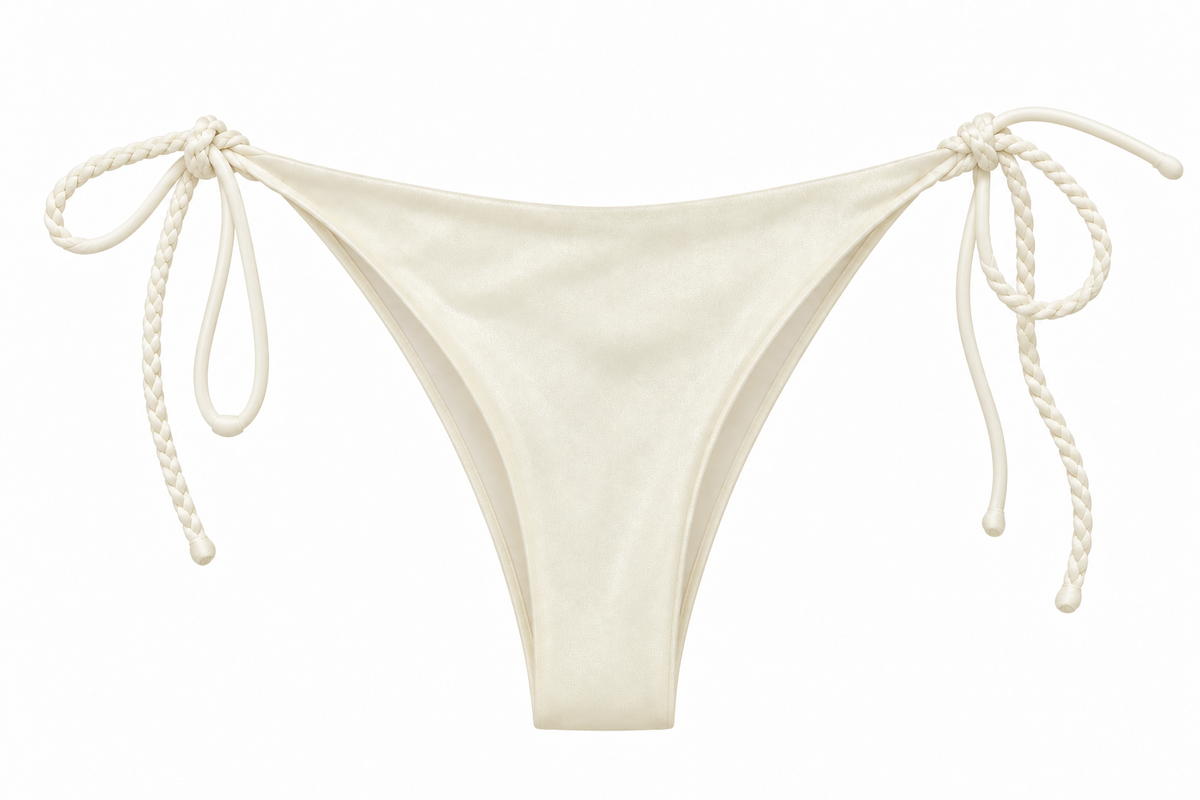 Kiss Up Bottom trenzado Perla