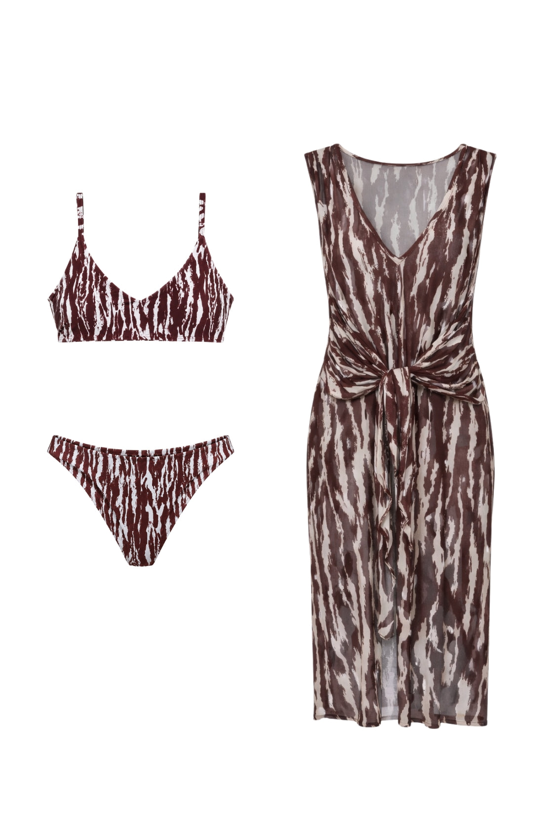 Set Careyes + Vestido Creta