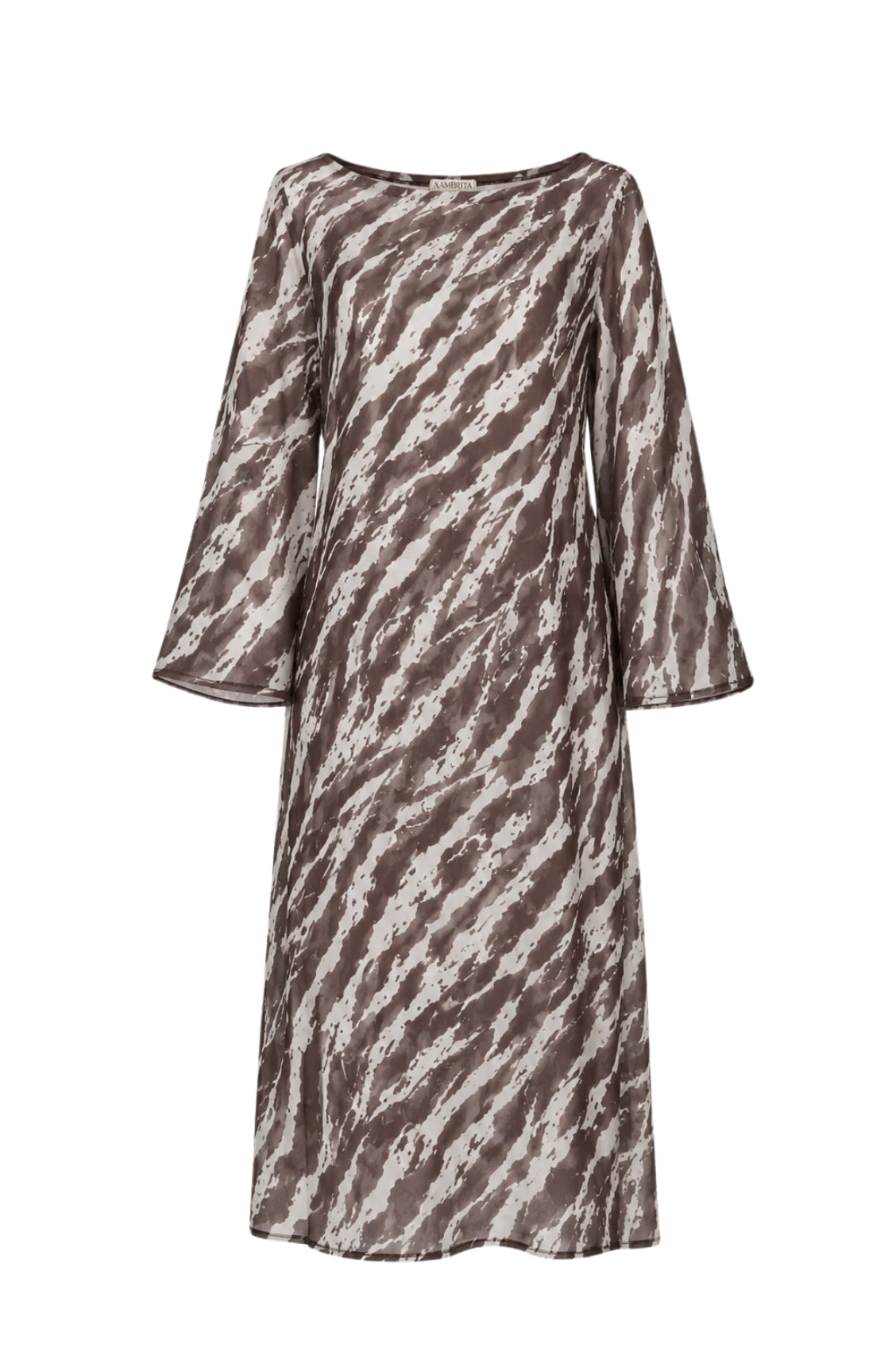 Vestido Cerdeña Maxi Cebra Duna