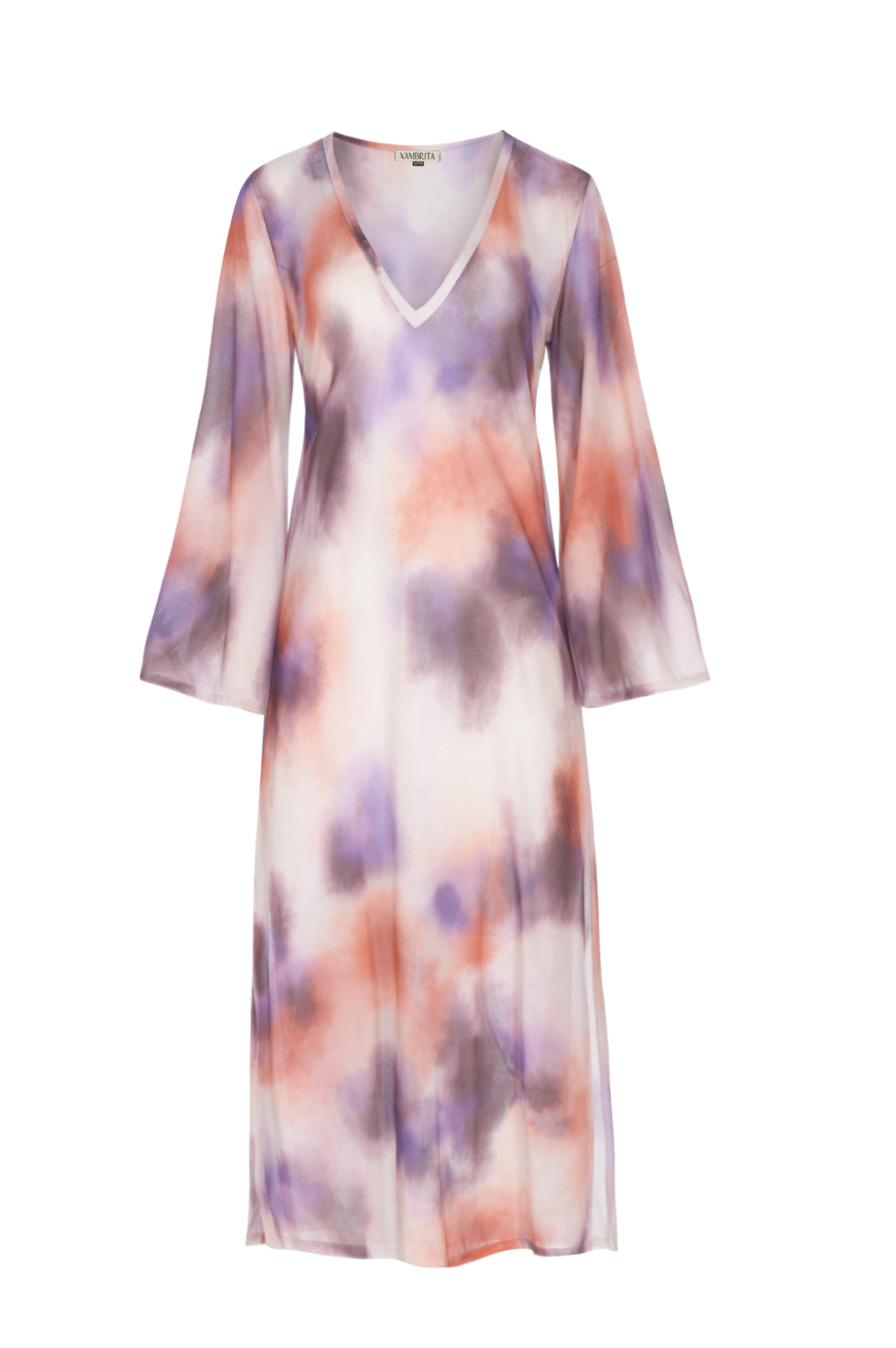 Vestido Cerdeña Escote Maxi Bruma Hueso