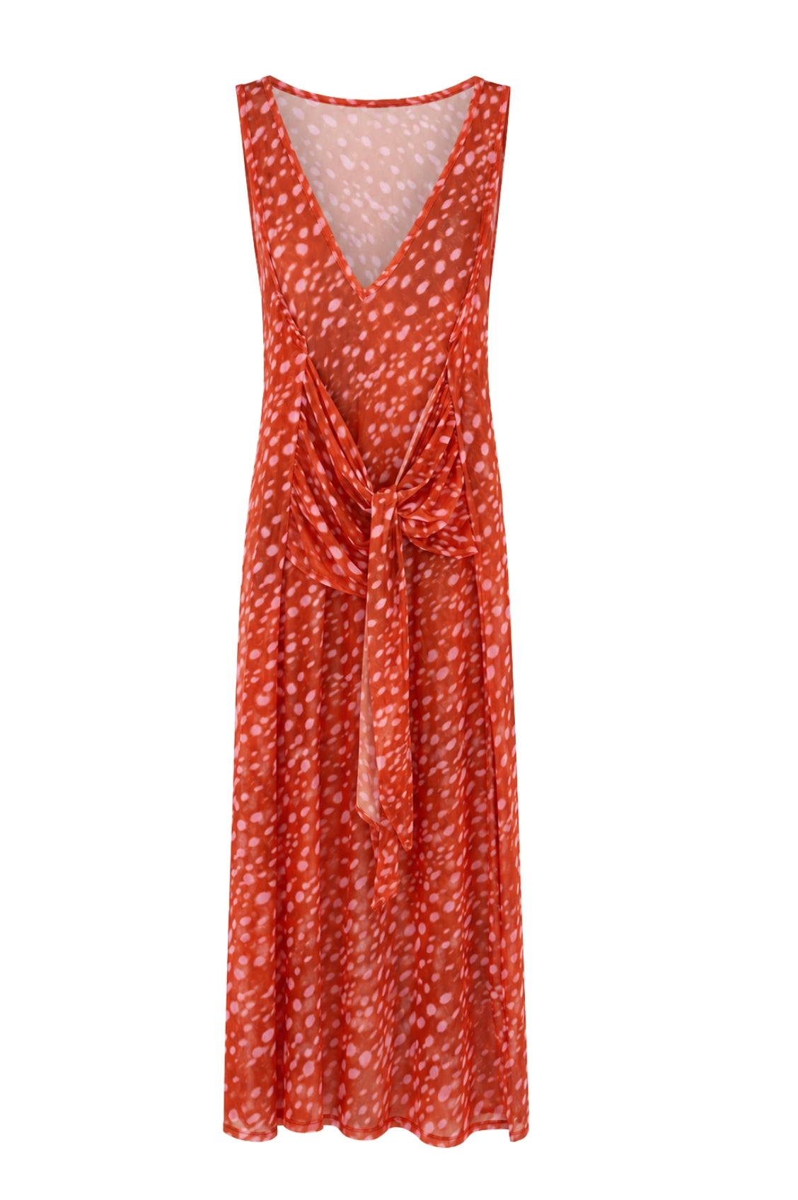 Vestido Creta Venado Coral