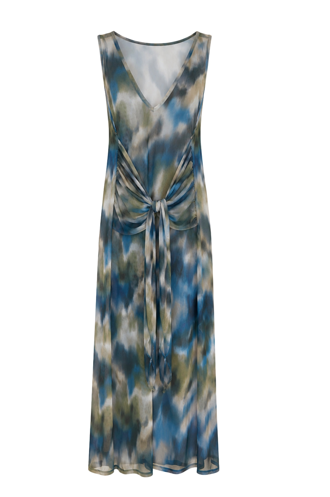Vestido Creta Bruma Marina