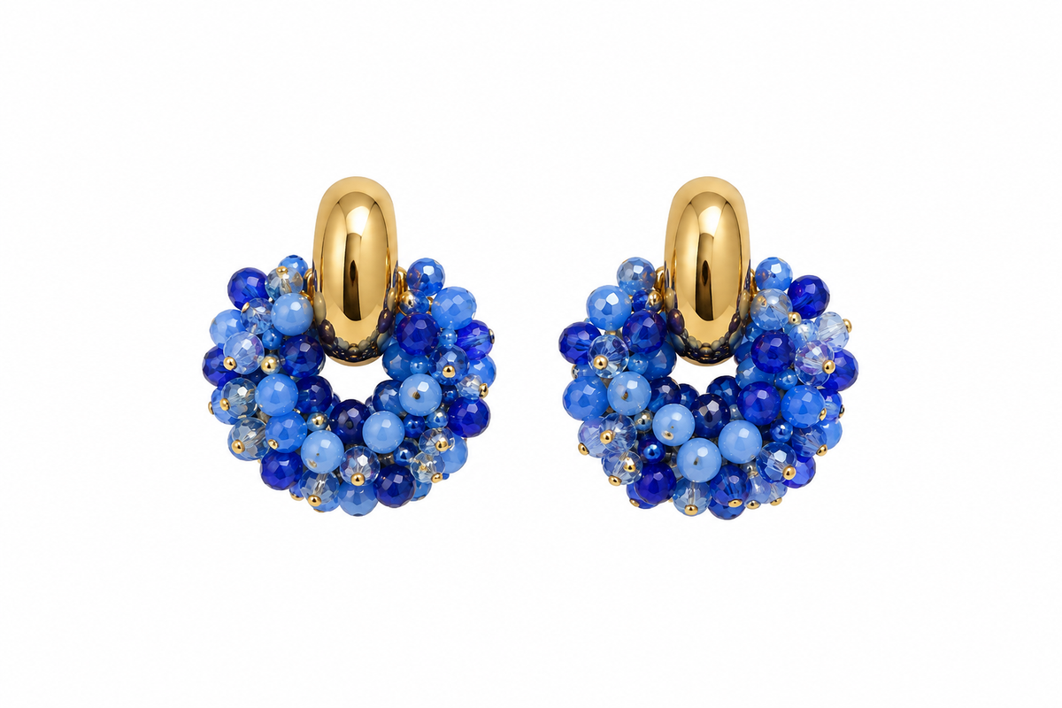 Aretes Alba Azul