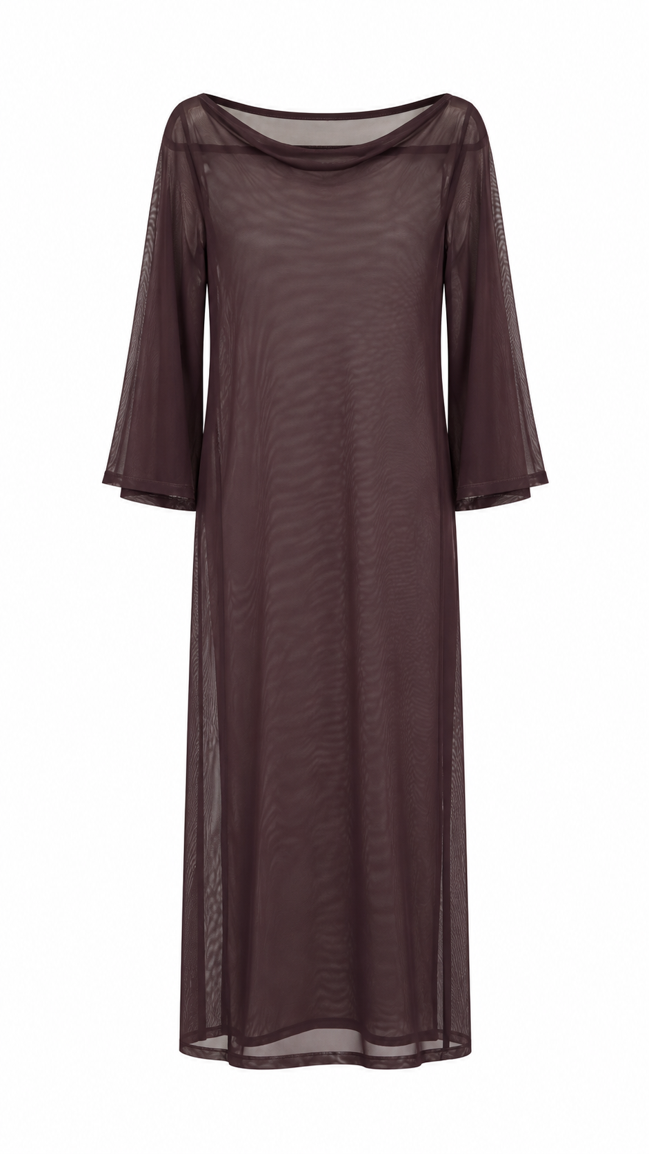 Vestido Cerdeña Maxi Café