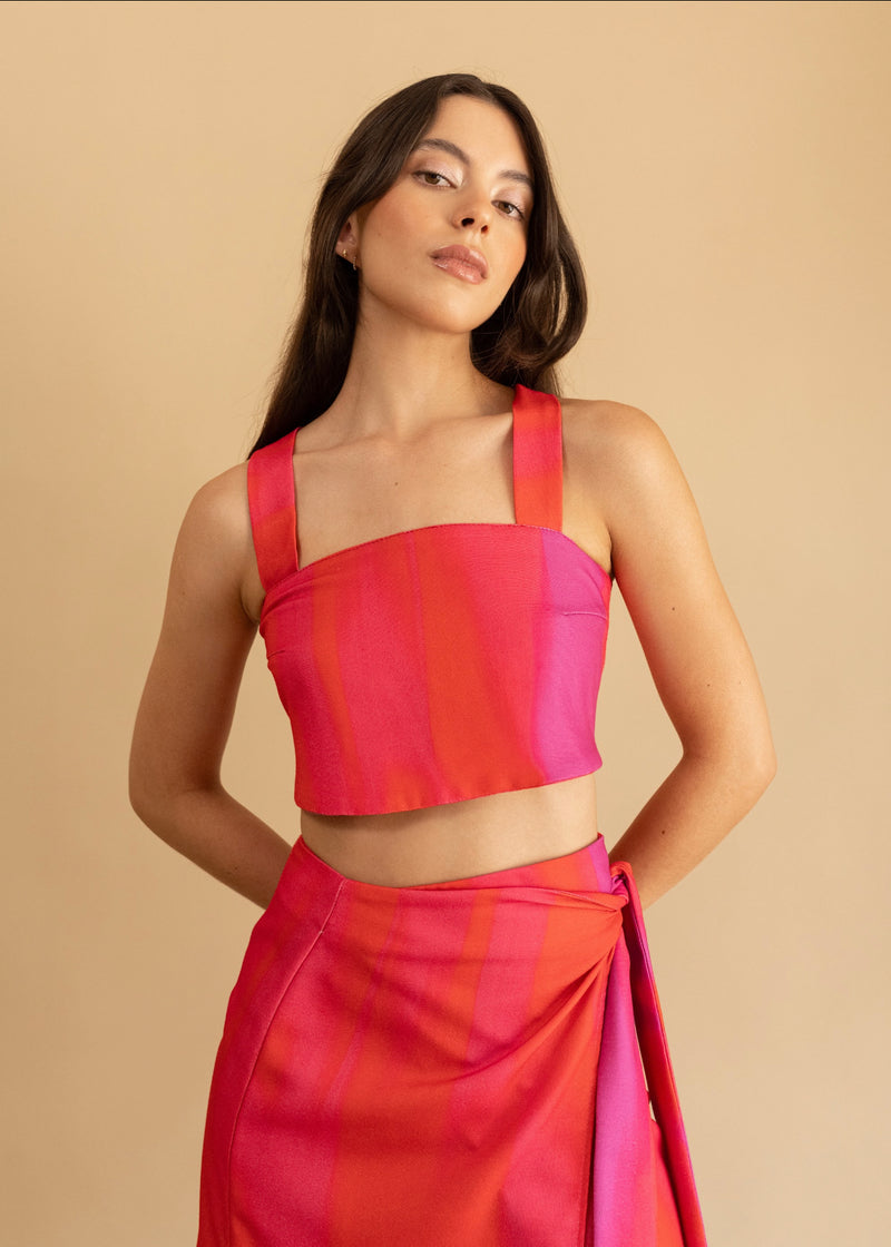 Set Pareira Rojo-Rosa