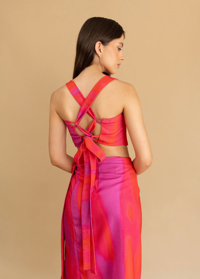 Set Pareira Rojo-Rosa