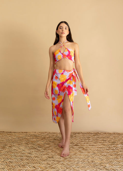 Falda Madeira Floral