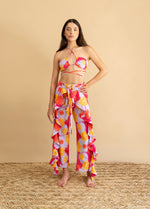 Pantalón Sante Floral Violeta