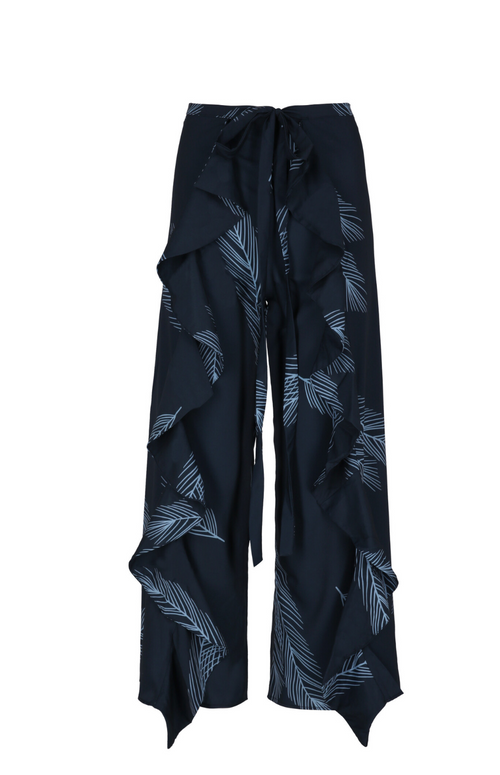 Pantalón Sante Palmeras Azul