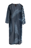 Kimono Santorini Manchas Azul - Palmeras
