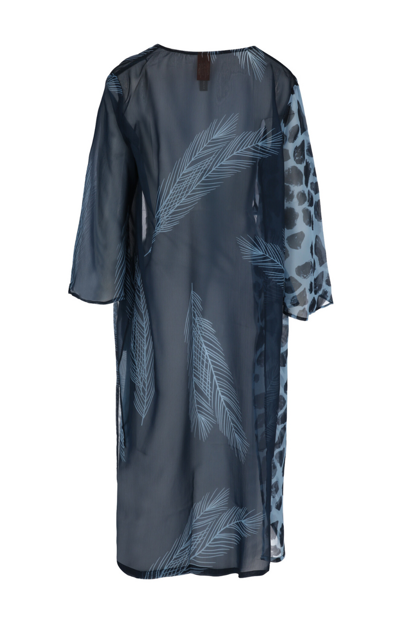 Kimono Santorini azul
