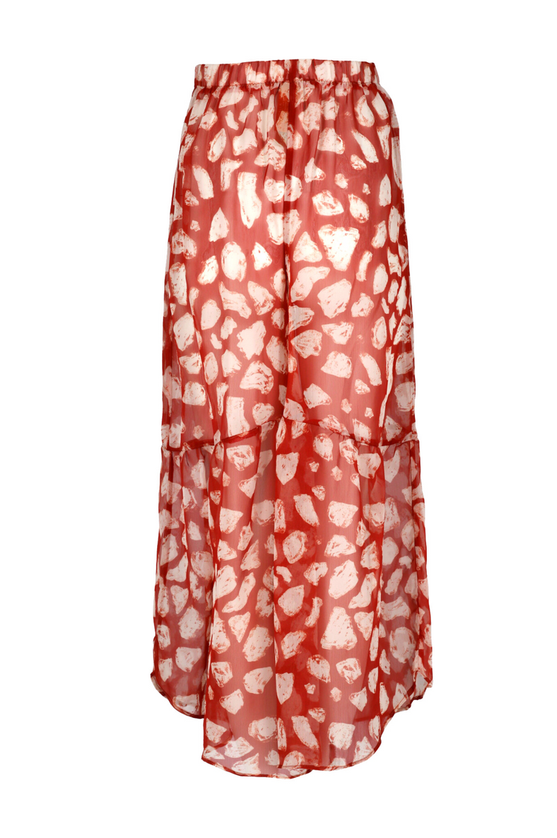 Pantalón Bora Bora Print/Rojo