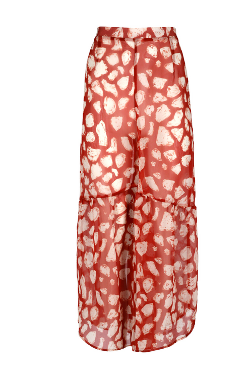 Pantalón Bora Bora Print/Rojo