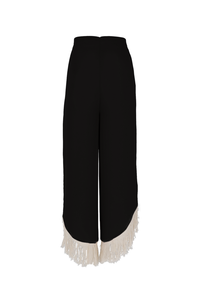 Pantalón Sante Negro-Beige
