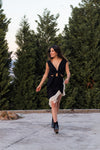 Set Decilia Corta negro-beige
