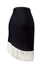 Pareo Delos Corta Negro - Beige
