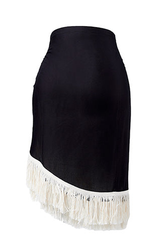 Pareo Delos Corta Negro - Beige