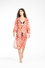 Kimono Santorini Manchas Rojas