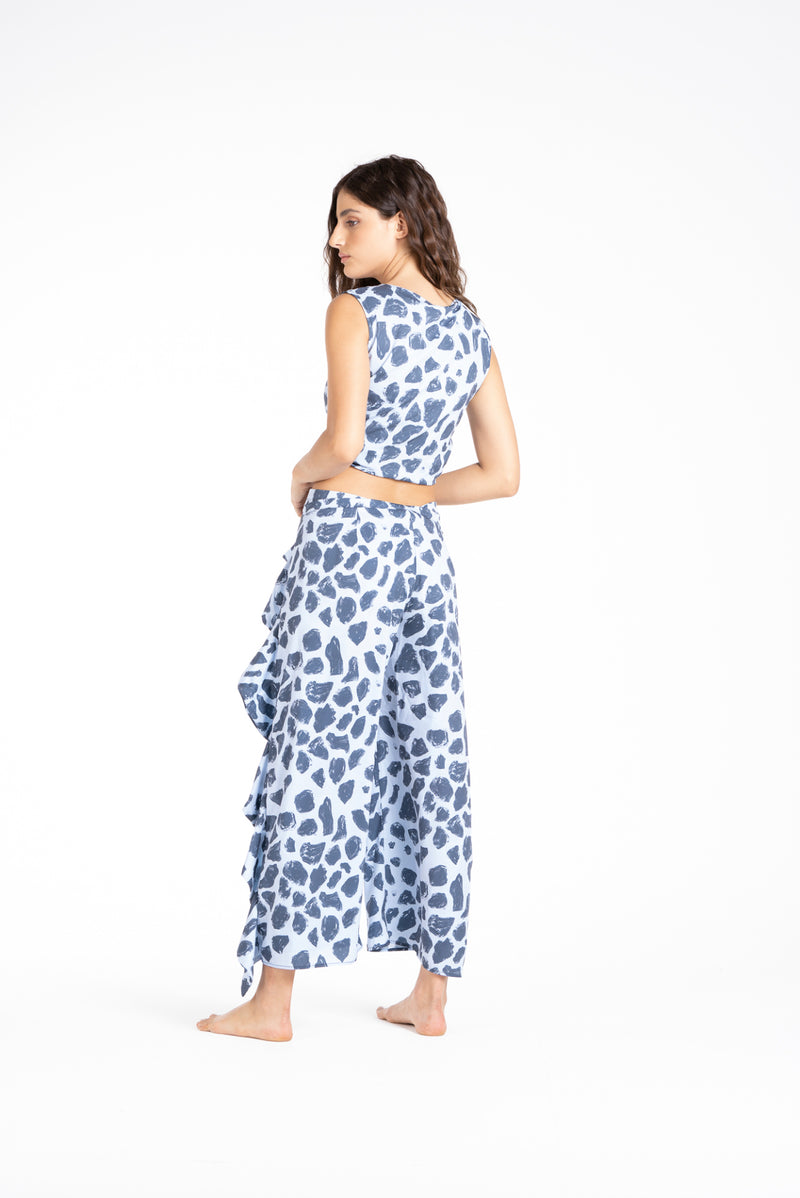 Pantalón Sante Manchas Azul